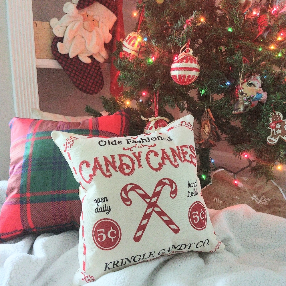 SOLD | Throw Pillow | Christmas | Decor | NWT
